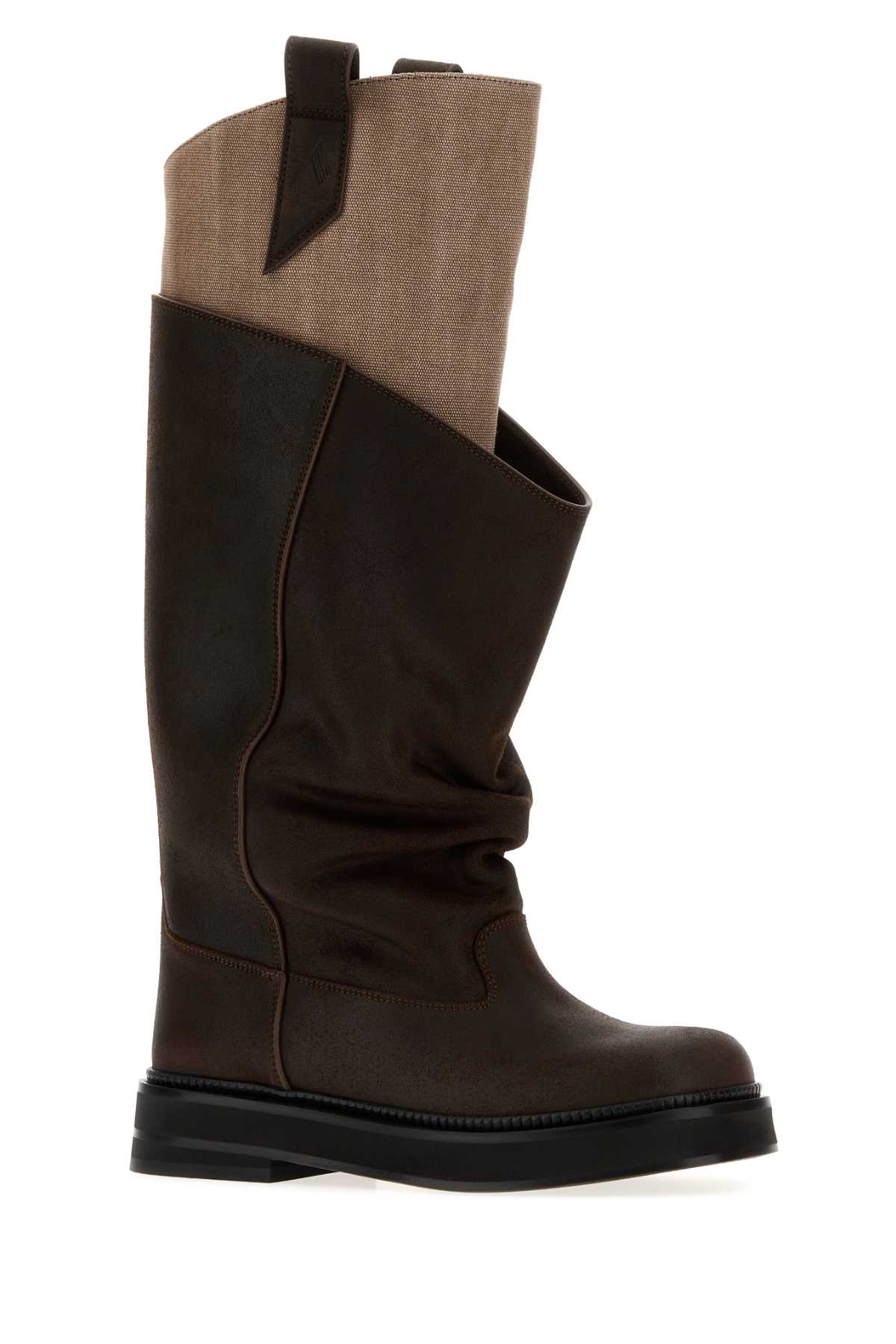[The Attico] Boots FW26 261WSH00902MIX124AA 215
