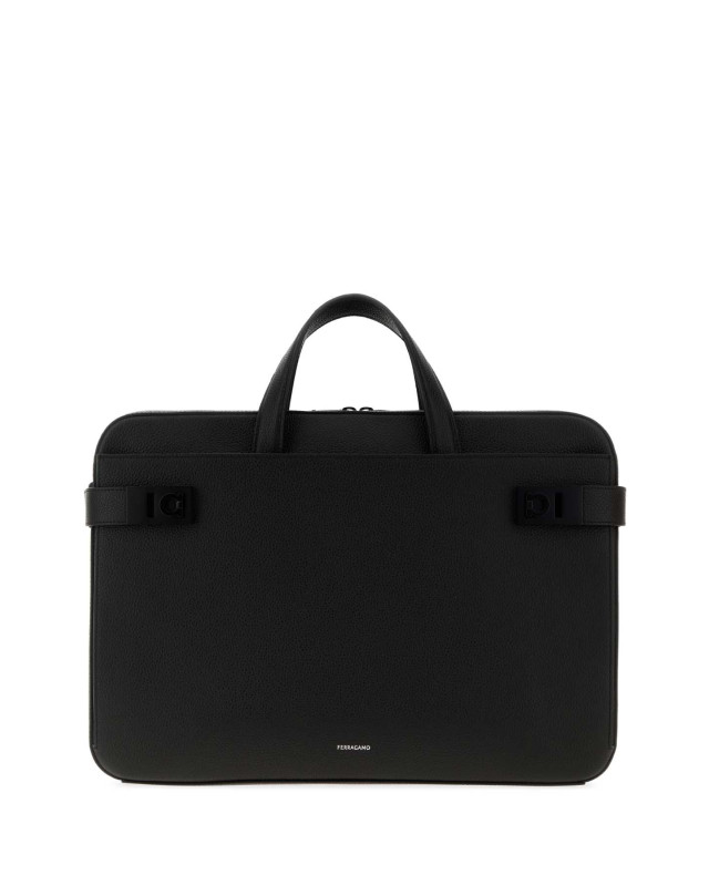 [Salvatore Ferragamo] Briefcase FW26 241652775193 NERO