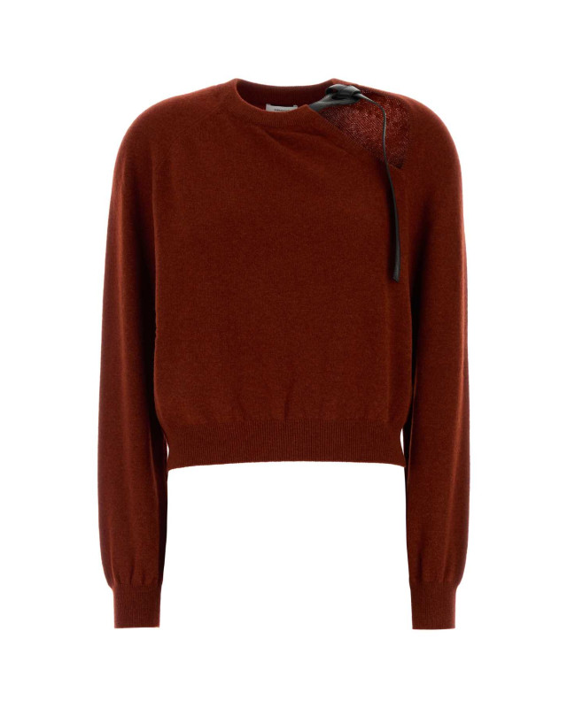 [Salvatore Ferragamo] Knitwear FW26 13I603796197 BRICKMELANGE