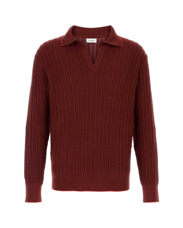 [Salvatore Ferragamo] Knitwear FW26 145776795958 COLLAGERED