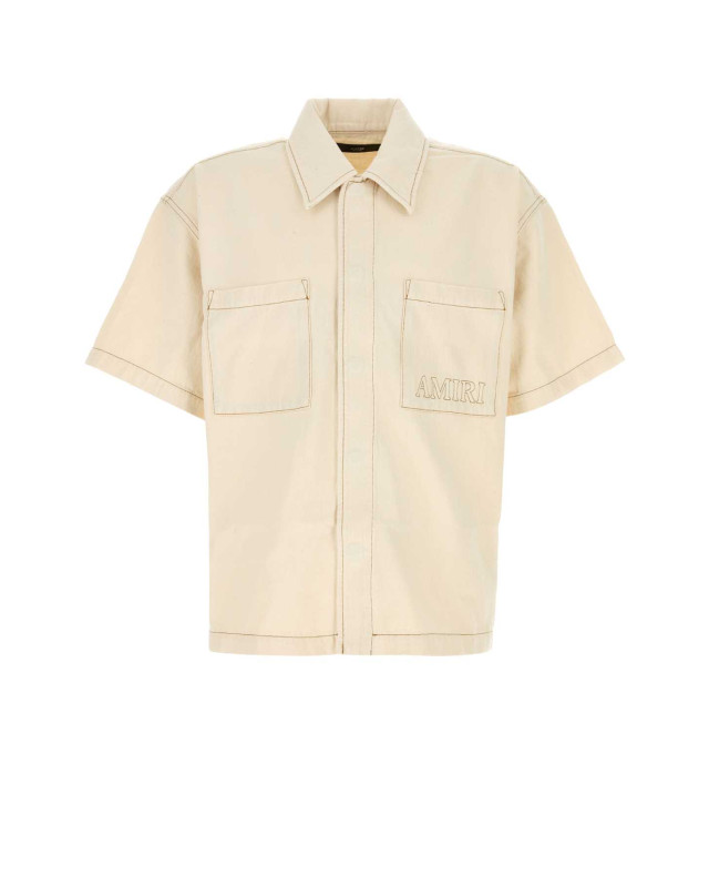 [Amiri] Shirts Short Sleeve FW26 AM326SH001 ECRU