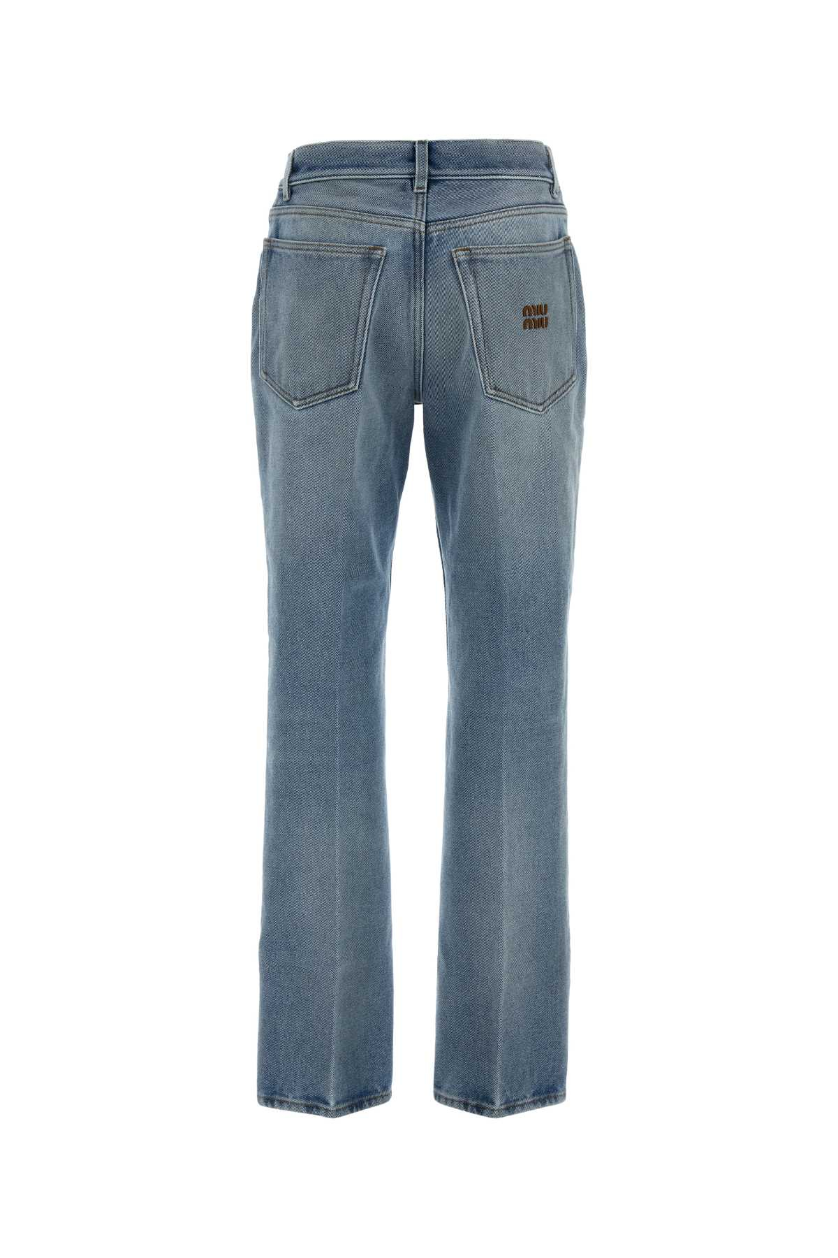 [Miu Miu] Jeans FW26 GWP598SOOO192W F0013