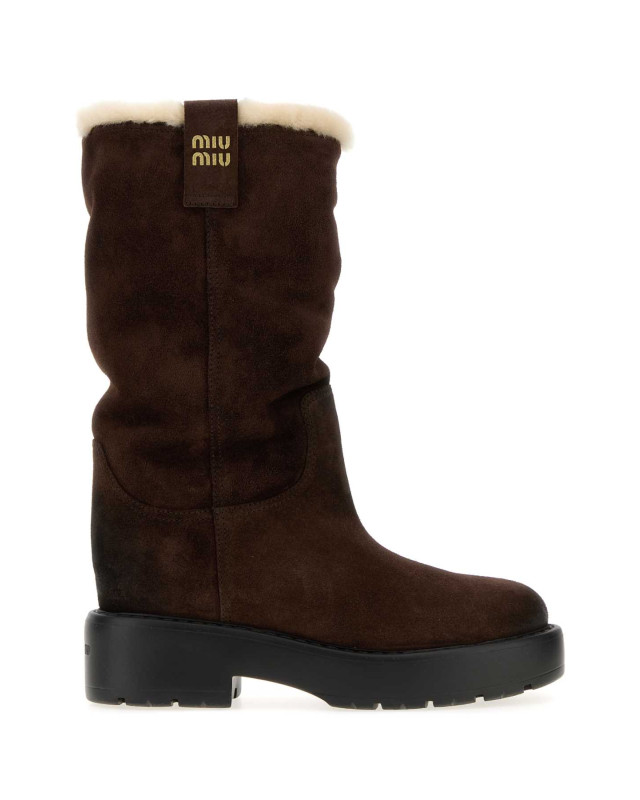 [Miu Miu] Boots FW26 5U270EFZF553AE4 F0003
