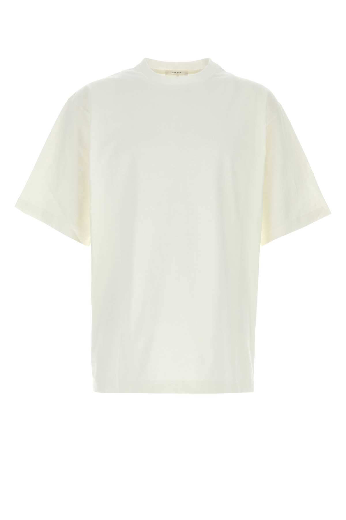 [THE ROW] T-shirts Short Sleeve FW26 559K713 WHT