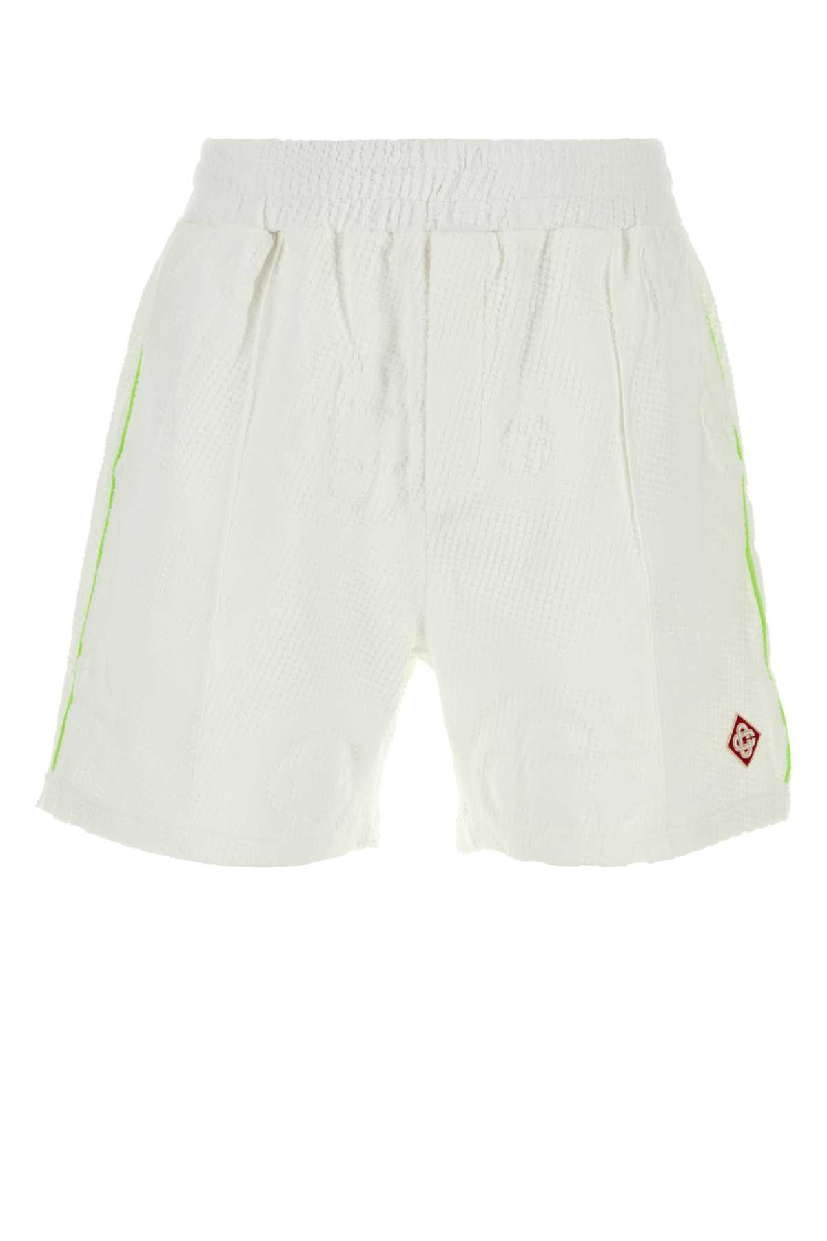 [Casablanca] Shorts SS26 MSS26JTR27101 WHITE