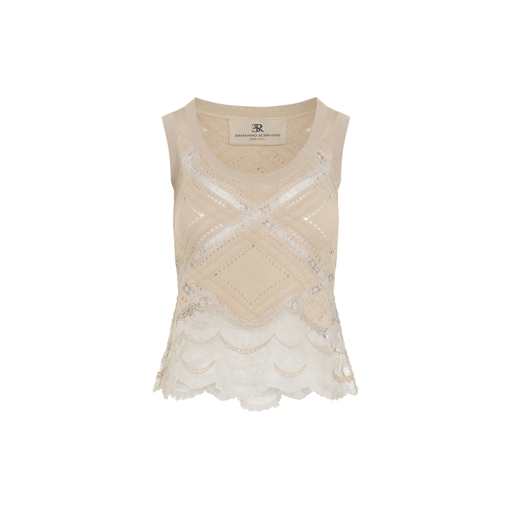 [Ermanno Scervino] T-shirts Sleeveless SS26 D485L737APIJG