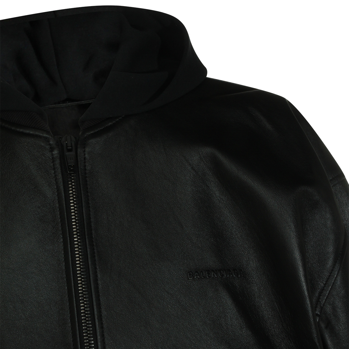 [Balenciaga] Leather Jacket SS26 869697TUS061000