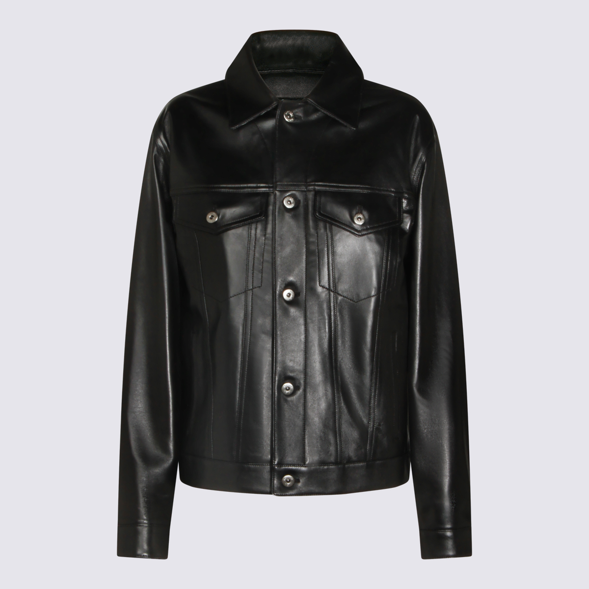 [Bottega Veneta] Leather Jacket SS26 857932V61D01010
