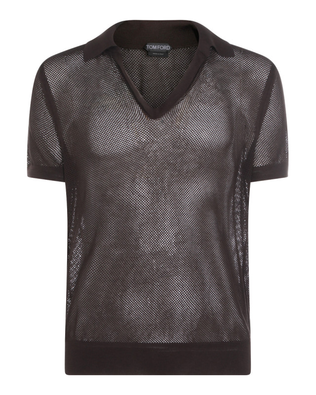 [Tom Ford] T-shirts Short Sleeve SS26 KPS040YMC046ECC