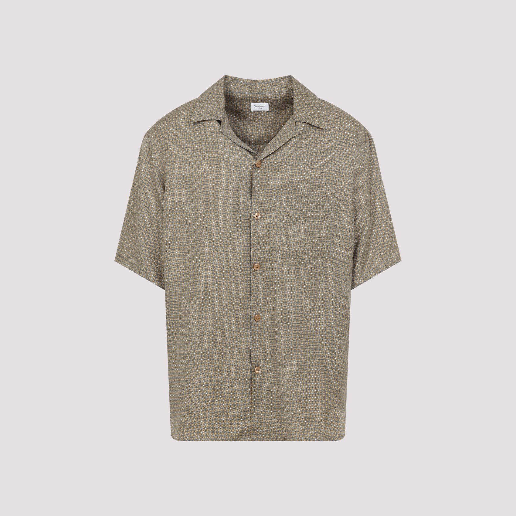 [Saint Laurent] Shirts Short Sleeve SS26 860621.Y2N62