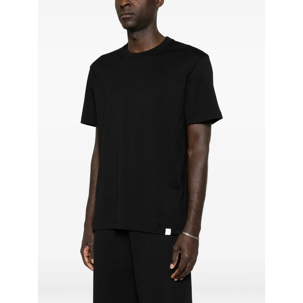 [WOC] T-shirts Short Sleeve FW26 126TS129JE PARIGI NERO