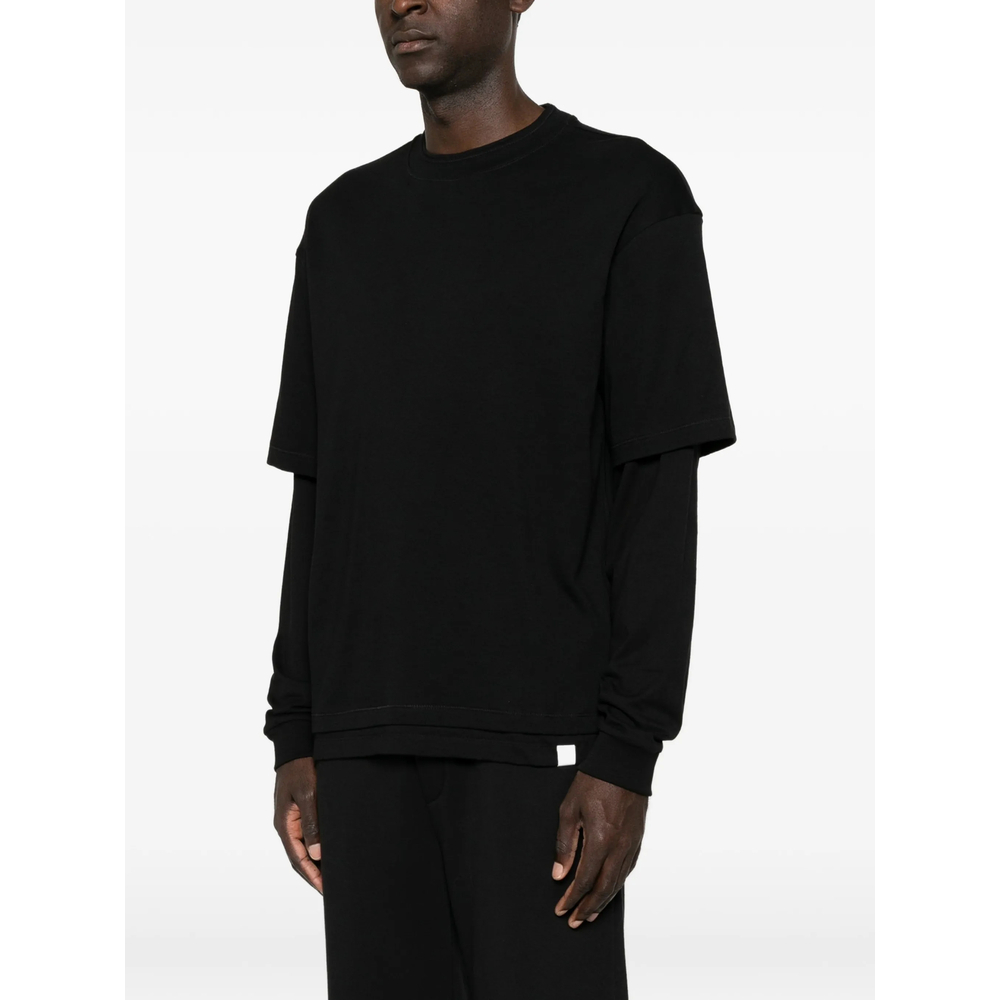 [WOC] T-shirts Long Sleeve FW26 126TS212IN ORANGE NERO