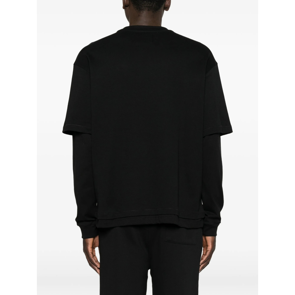 [WOC] T-shirts Long Sleeve FW26 126TS212IN ORANGE NERO