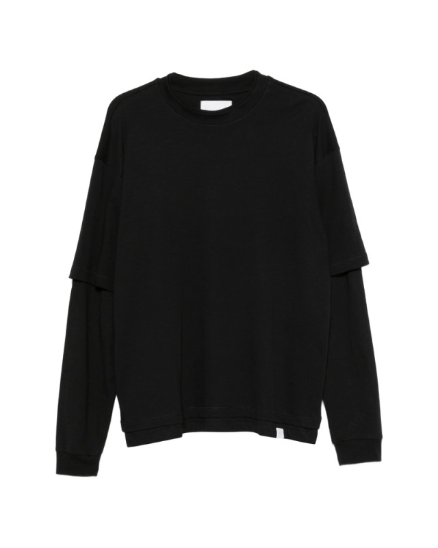 [WOC] T-shirts Long Sleeve FW26 126TS212IN ORANGE NERO