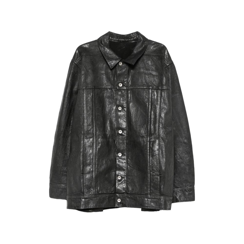 [RICK OWENS DRKSHDW] Leather Jacket FW26 DU02F6761 BMC 09