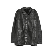 [RICK OWENS DRKSHDW] Leather Jacket FW26 DU02F6761 BMC 09