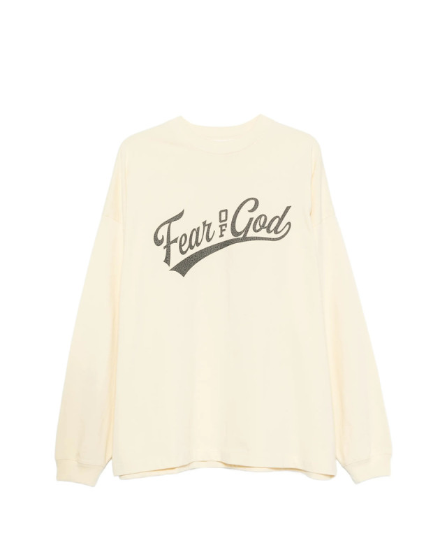 [Fear Of God Essentials] T-shirts FW26 RW00272  CHALK