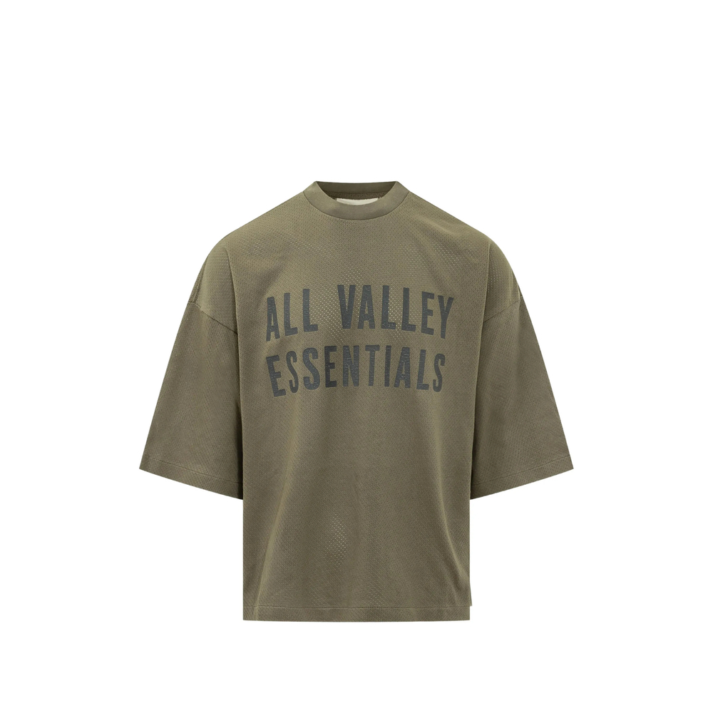[Fear Of God Essentials] T-shirts Short Sleeve FW26 RW00279  MOSS