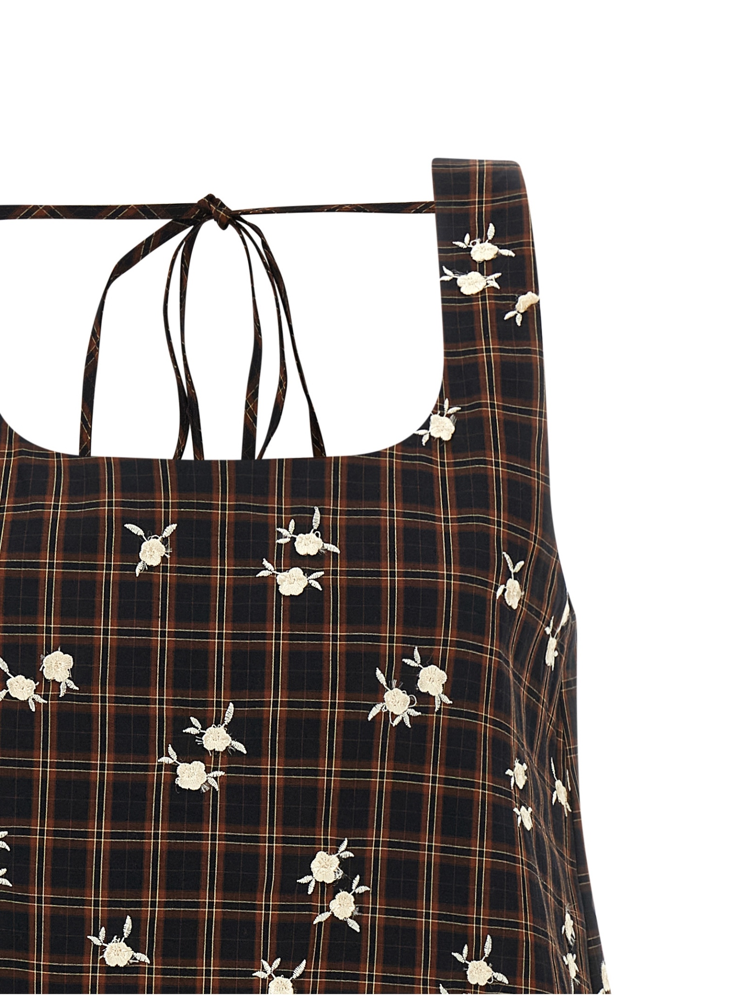 [GANNI] Sleeveless dress FW26 A1030642ZX8