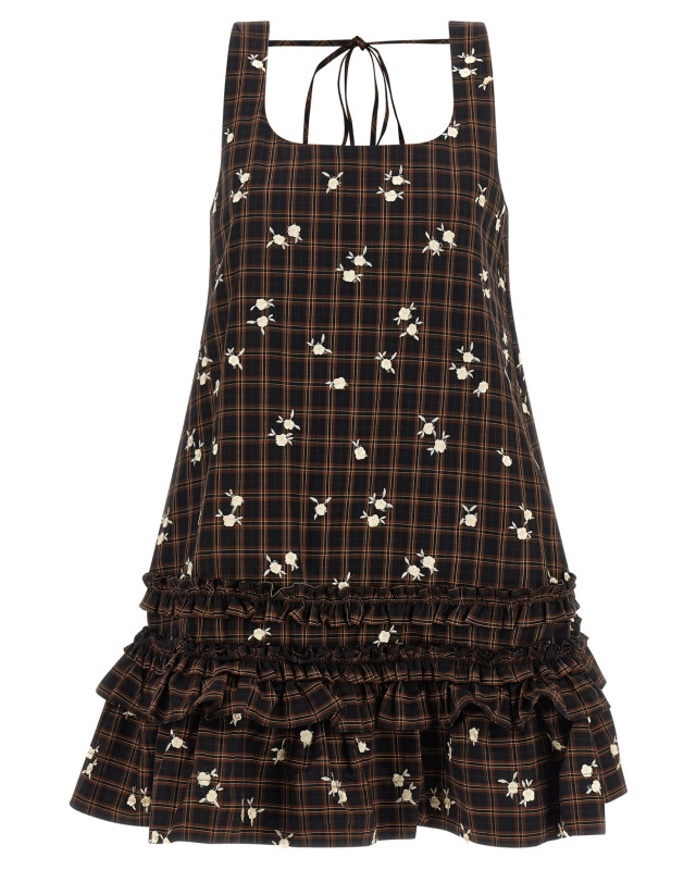 [GANNI] Sleeveless dress FW26 A1030642ZX8