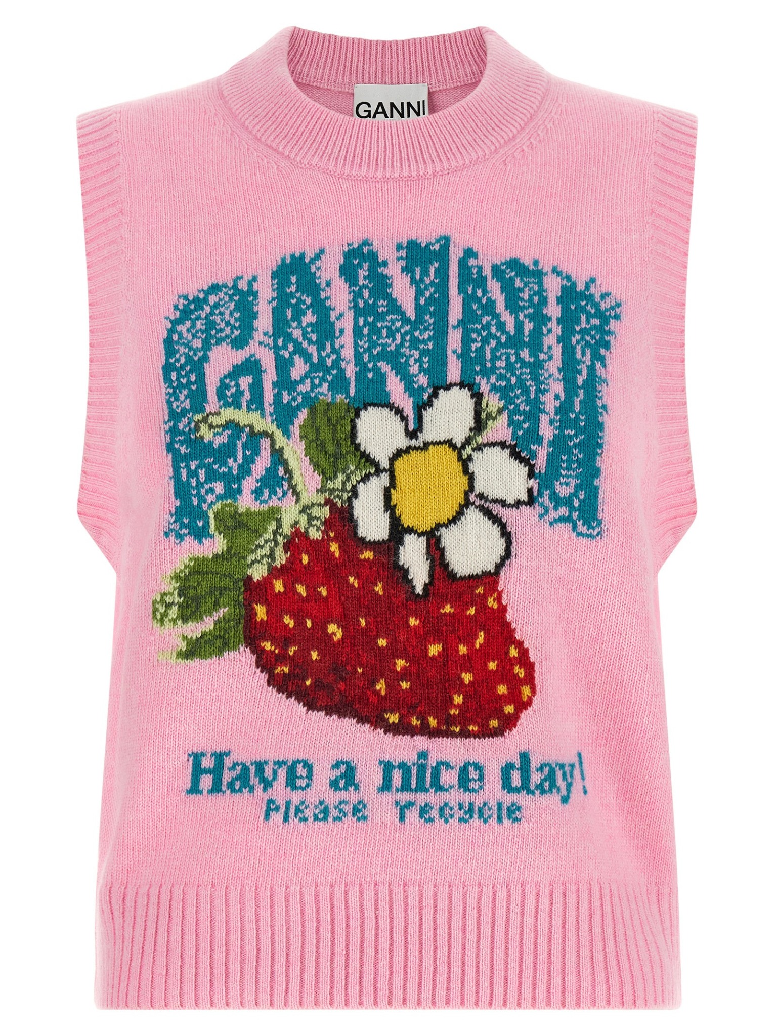 [GANNI] T-shirts Sleeveless FW26 A1180011868