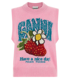 [GANNI] T-shirts Sleeveless FW26 A1180011868
