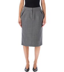 [MAGDA BUTRYM] Midi skirt FW26 124726GREY
