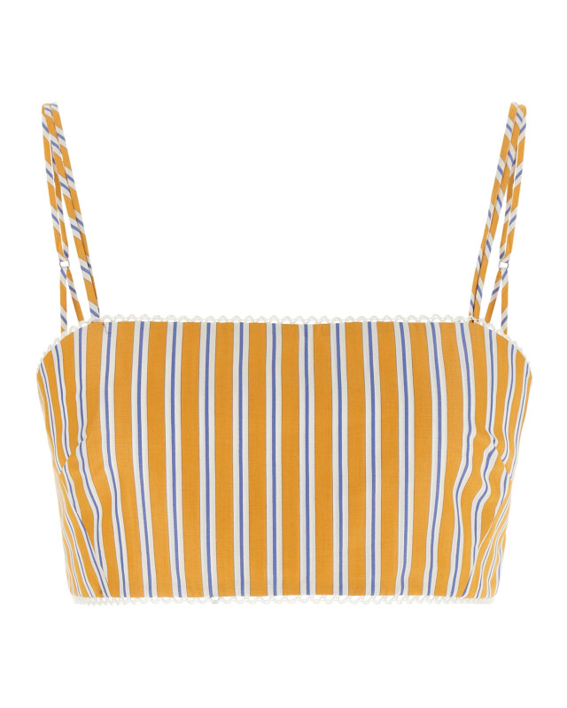 [THE ANDAMANE] Tank top SS26 TM190917BTNC197SAFFRONLIGHTBLUE