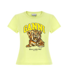 [GANNI] T-shirts Short Sleeve FW26 A1050249ZZ7