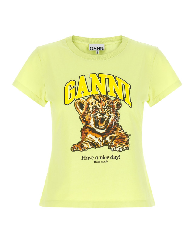 [GANNI] T-shirts Short Sleeve FW26 A1050249ZZ7