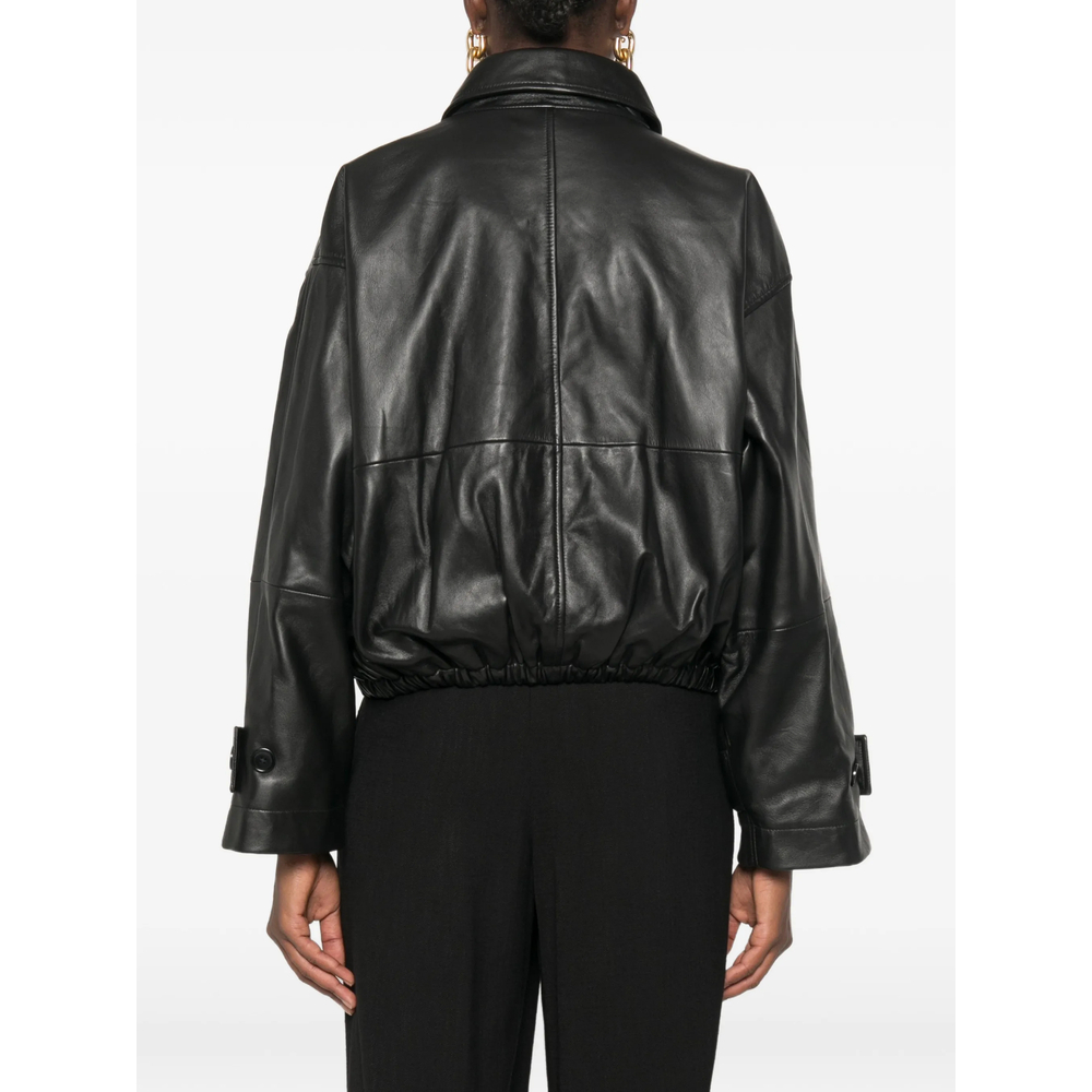 [ROHE] Leather Jacket FW26 420-11-248  BLACK