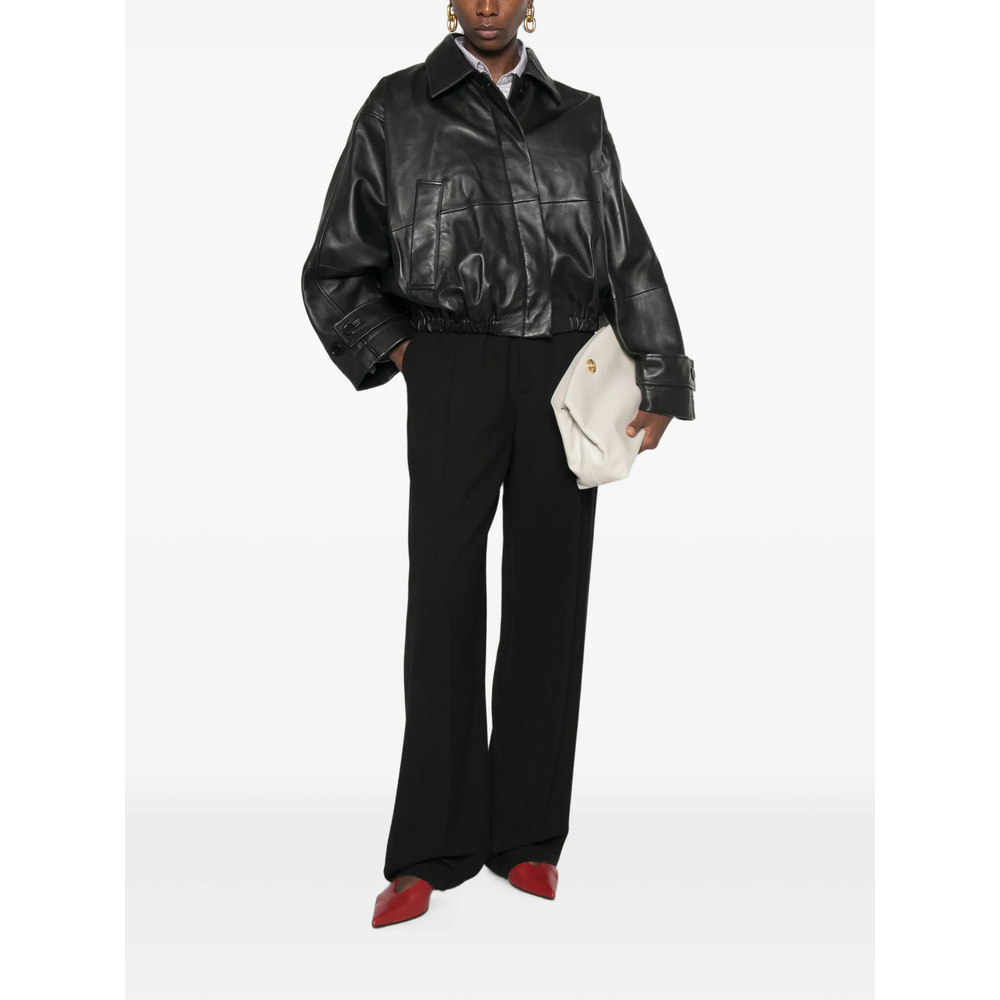 [ROHE] Leather Jacket FW26 420-11-248  BLACK