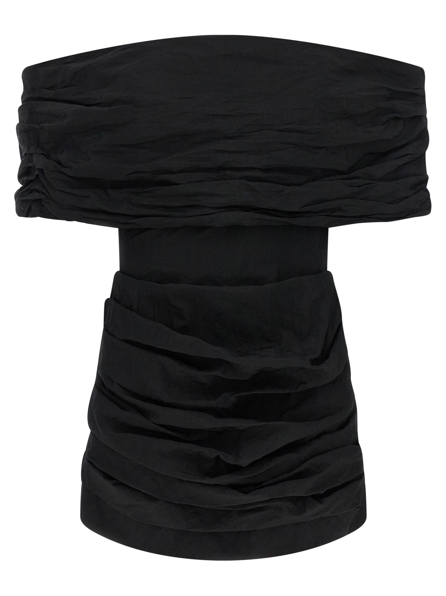 [MAGDA BUTRYM] Short sleeve dress SS26 156526BLACK