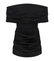 [MAGDA BUTRYM] Short sleeve dress SS26 156526BLACK