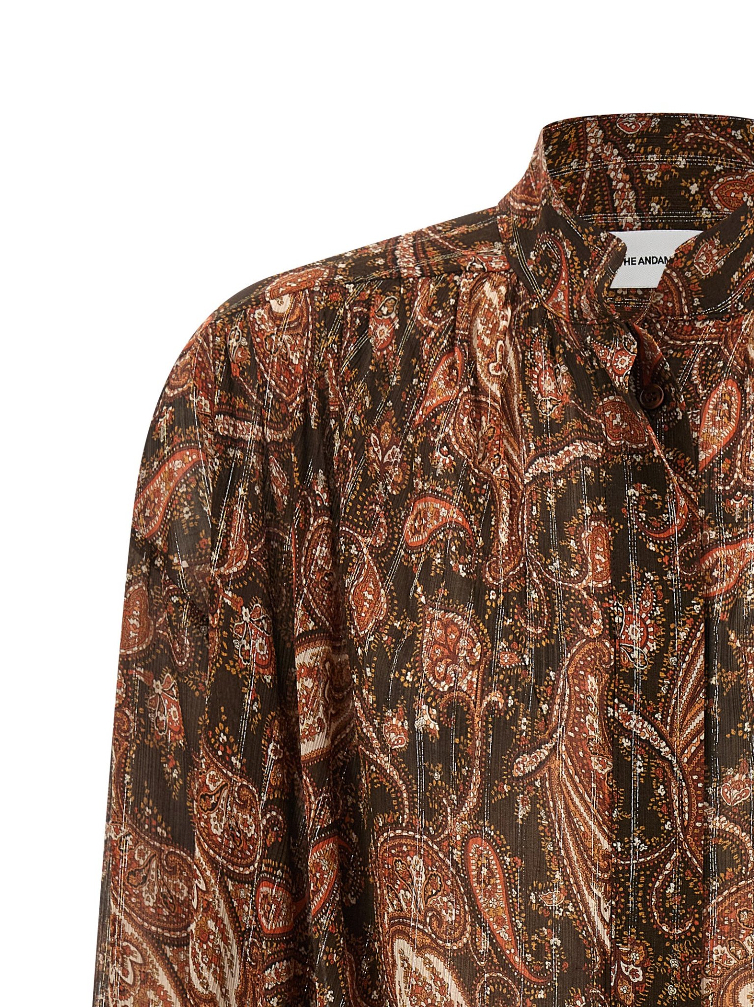 [THE ANDAMANE] Shirts Long Sleeve SS26 TM190956BTNV143PAISLEY