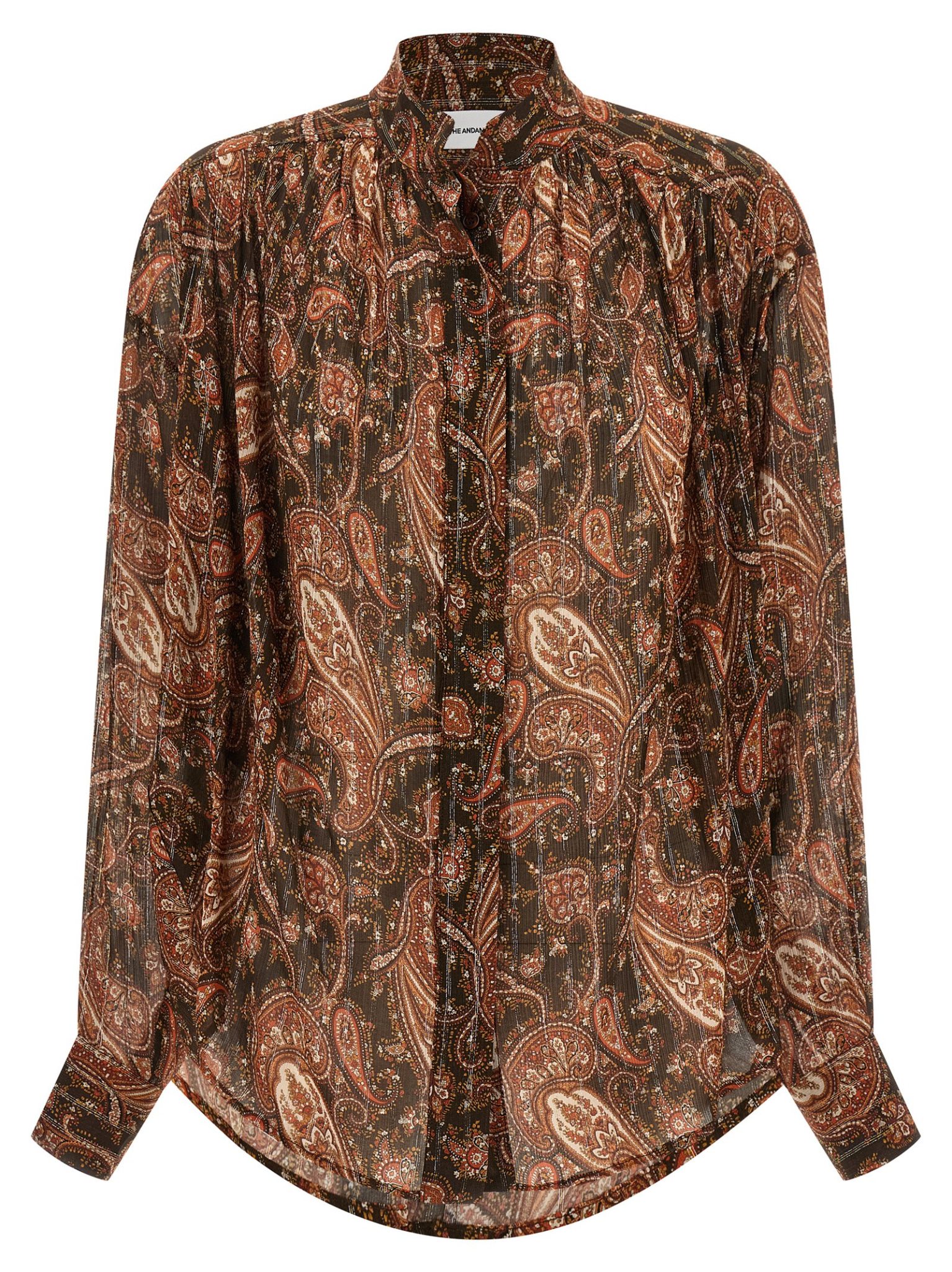 [THE ANDAMANE] Shirts Long Sleeve SS26 TM190956BTNV143PAISLEY