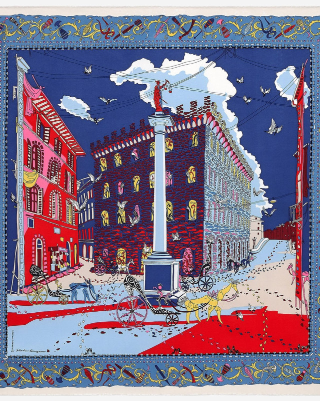 [Salvatore Ferragamo] Scarf FW26 311595093