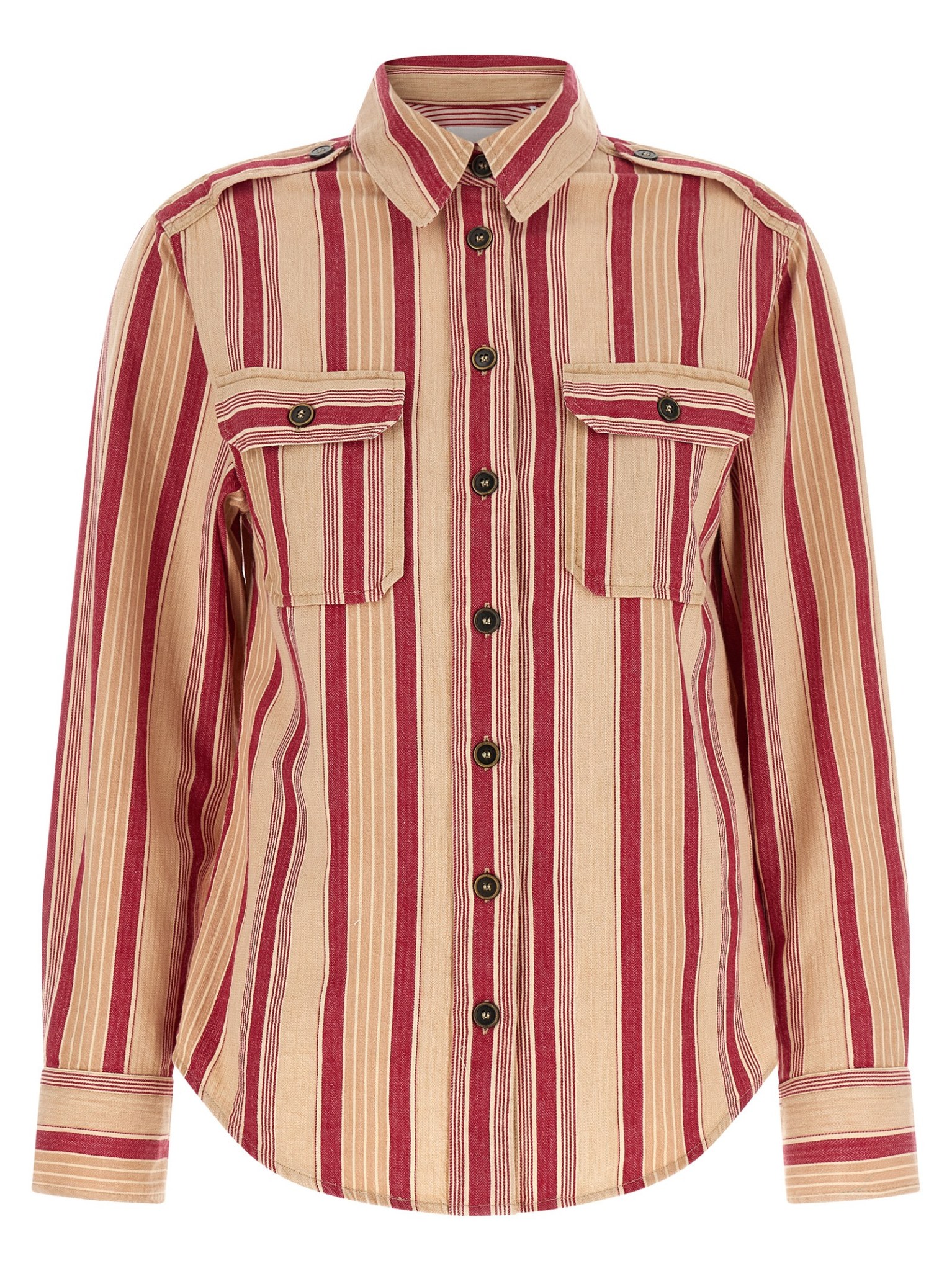 [Marant Etoile] Shirts Long Sleeve SS26 CH0299FAD1H03EBERD