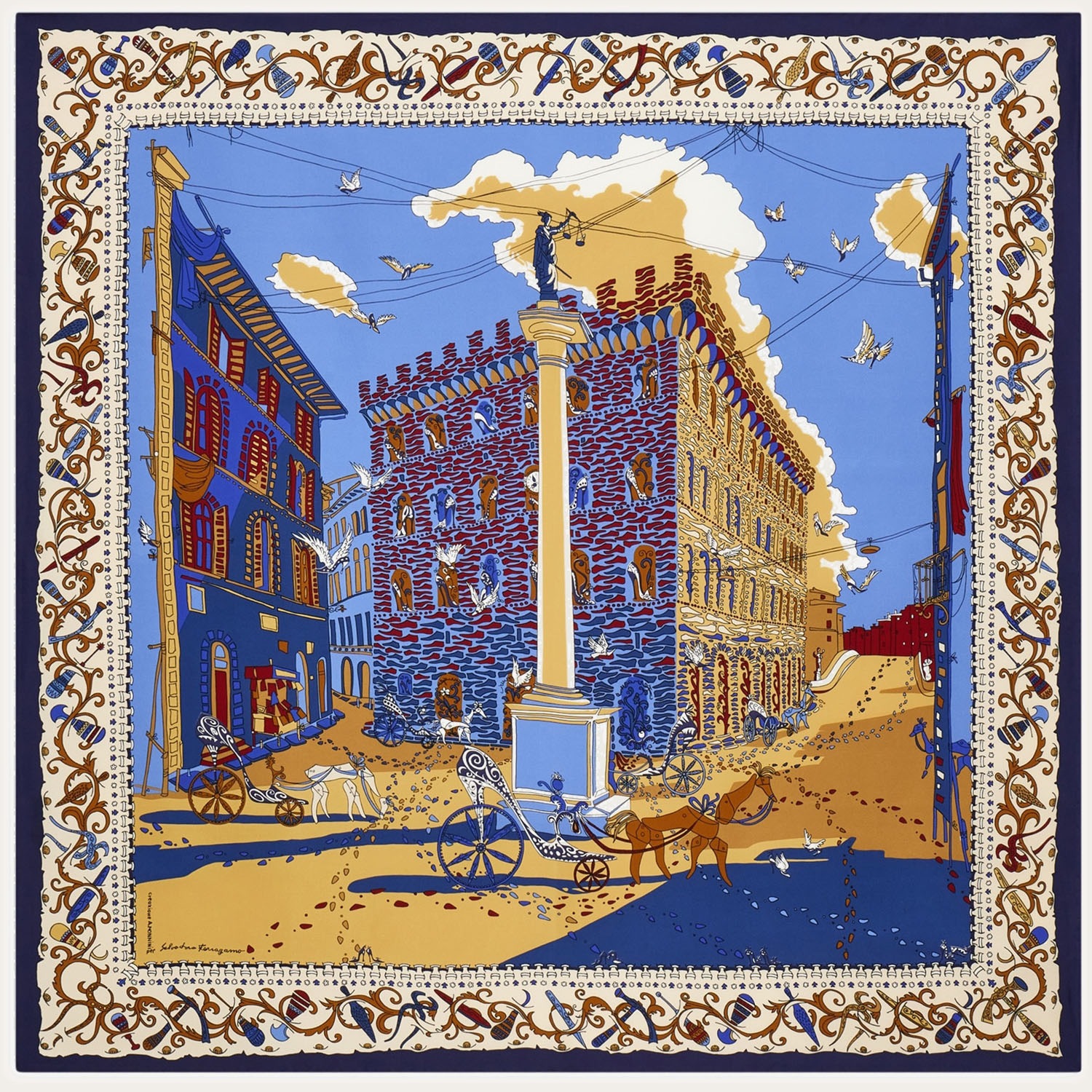 [Salvatore Ferragamo] Scarf FW26 311595098