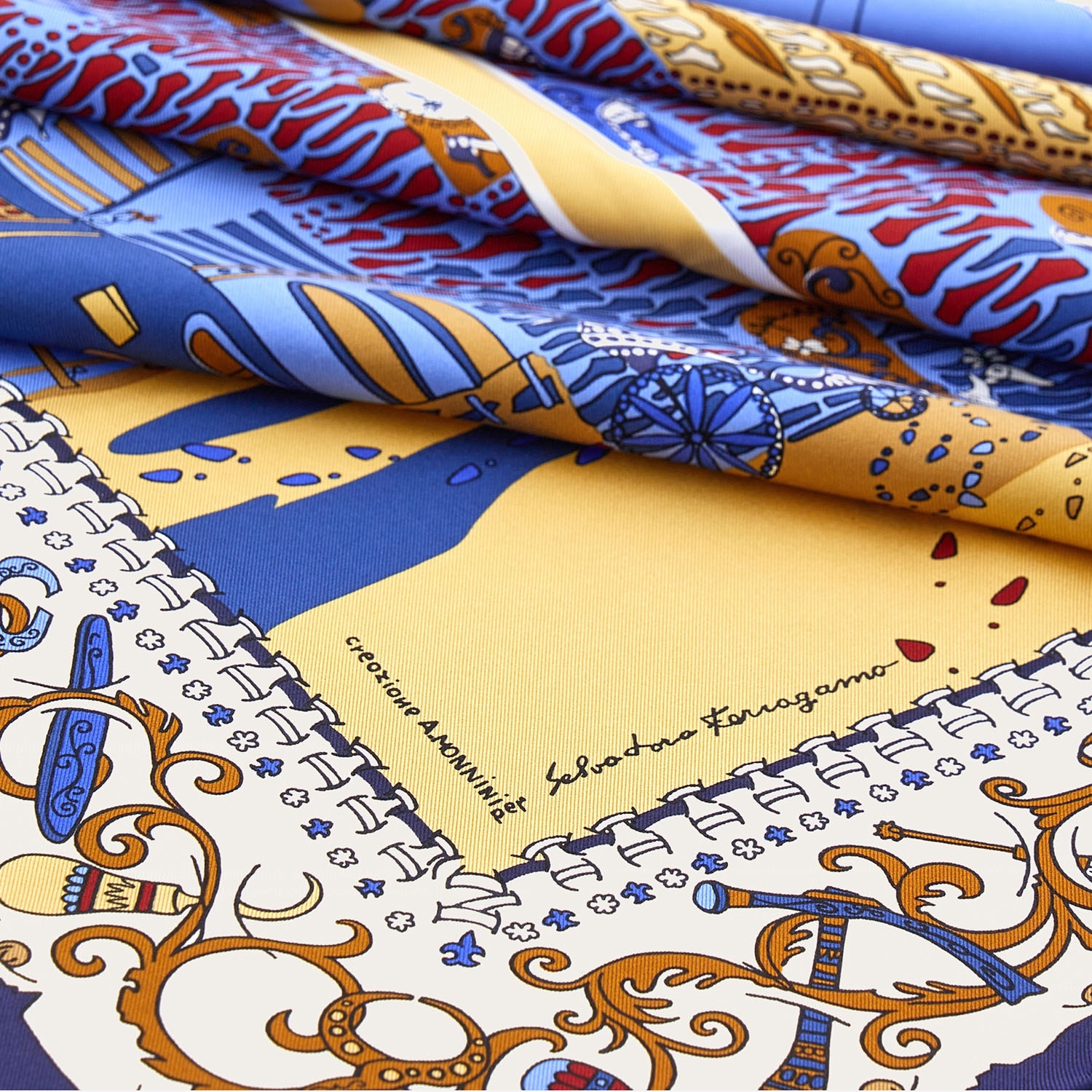 [Salvatore Ferragamo] Scarf FW26 311595098