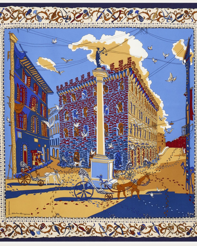 [Salvatore Ferragamo] Scarf FW26 311595098
