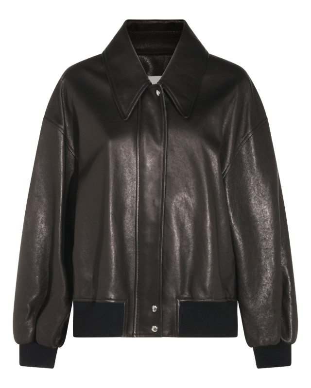 [KHAITE] Leather Jacket FW26 6166729200