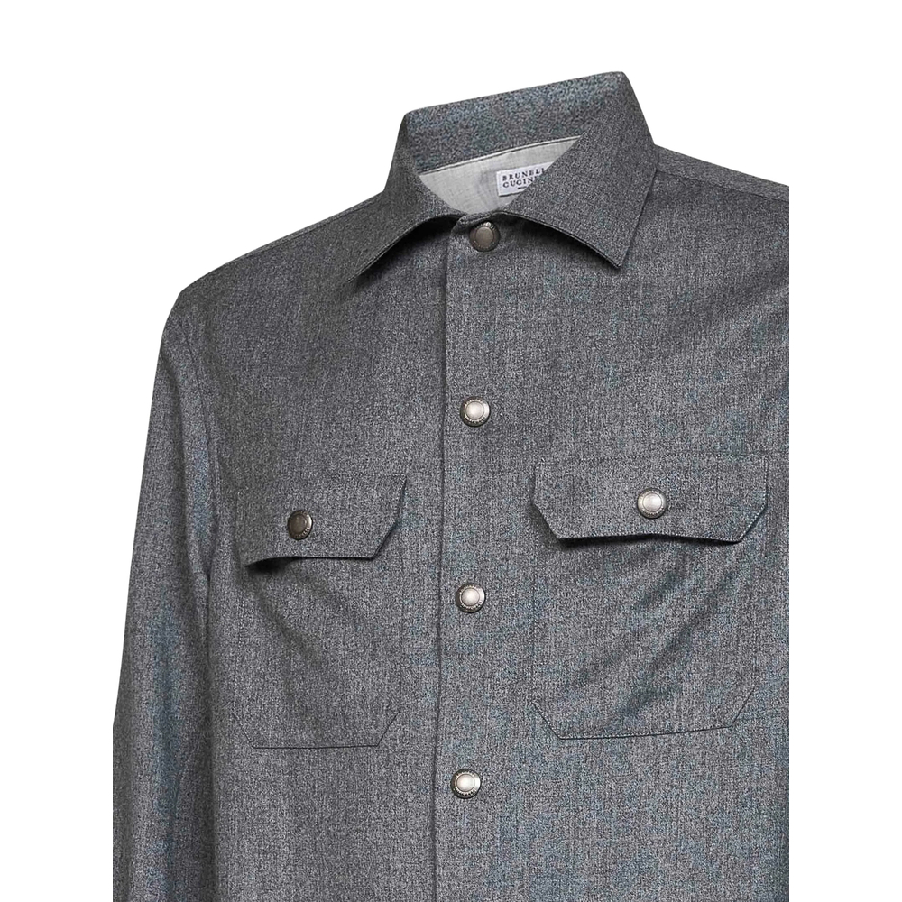 [Brunello Cucinelli] Shirts Long Sleeve FW26 MY6660721  C002