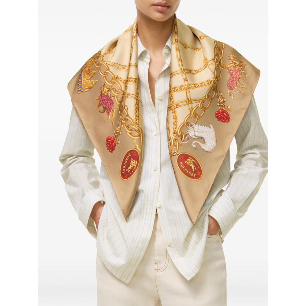 [Burberry] Scarf FW26 8126912 SS CHECK C5055