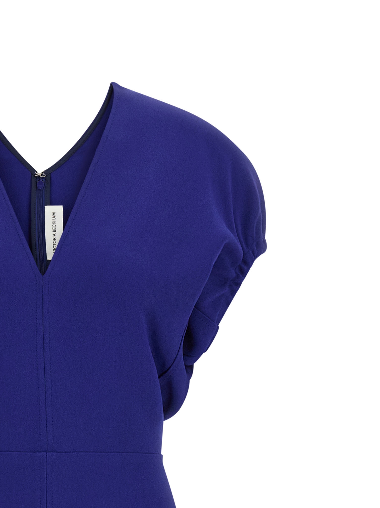 [VICTORIA BECKHAM] Short sleeve dress SS26 1226WDR006381ABRIGHTINDIGO