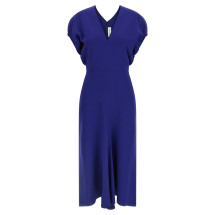 [VICTORIA BECKHAM] Short sleeve dress SS26 1226WDR006381ABRIGHTINDIGO