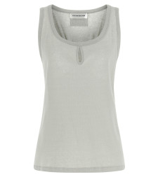 [VICTORIA BECKHAM] Tank top SS26 1226JTP007237AMAGNESIUM
