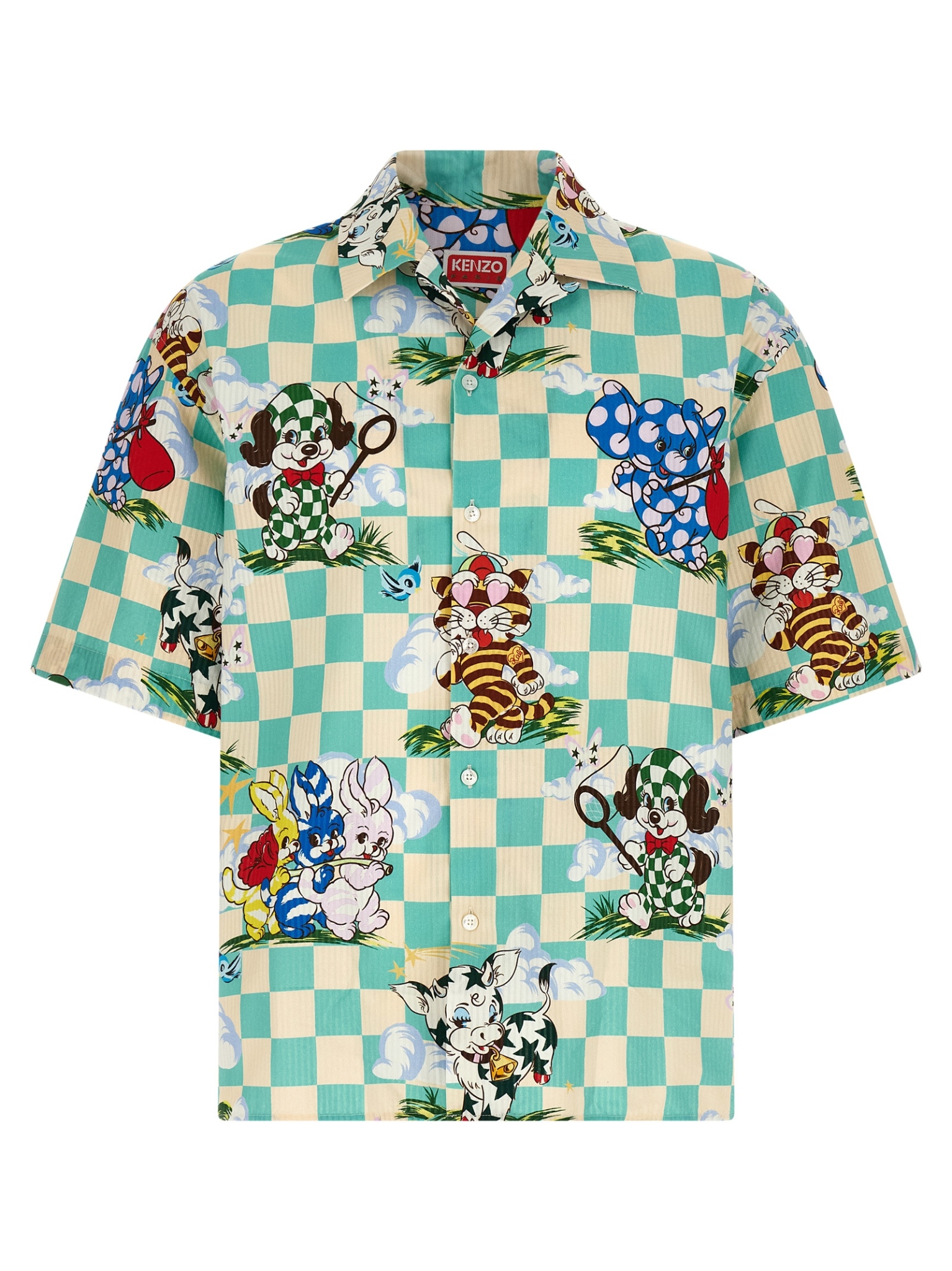 [Kenzo] Shirts Short Sleeve SS26 FG55CH1359T260