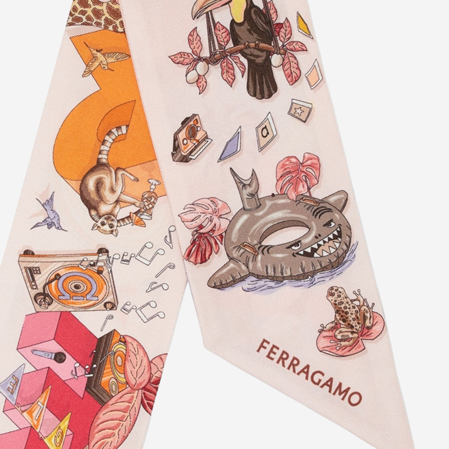 [Salvatore Ferragamo] Scarf FW26 321281002