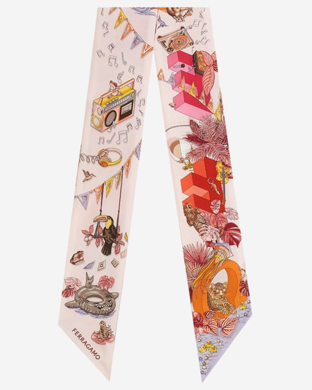 [Salvatore Ferragamo] Scarf FW26 321281002